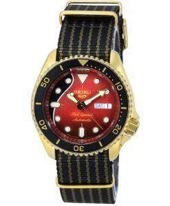Seiko 5 Sports Brian May Red Special Limited Edition Nylon Strap Automatic SRPH80J1 100M Men's Watch