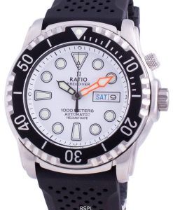 Ratio FreeDiver Helium-Safe 1000M Sapphire Automatic 1068HA90-34VA-WHT Men's Watch