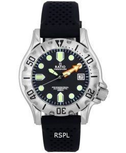 Ratio FreeDiver Professional Sapphire Black Dial Automatic RTF009 500M Men's Watch