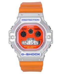 Casio G-Shock Euphoria Series Digital Orange Resin Strap Quartz DW-5900EU-8A4 200M Men's Watch