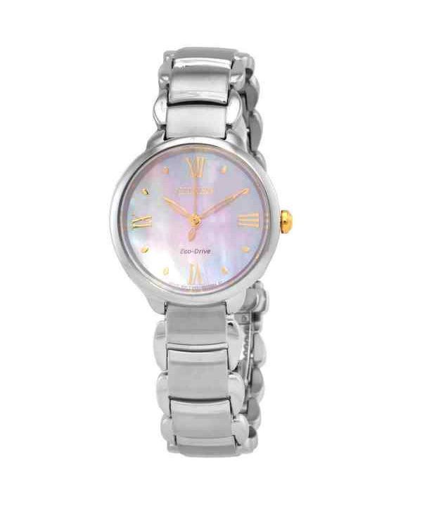 Citizen L Series Eco-Drive Stainless Steel Mother of Pearl Dial EM0927-87Y Womens Watch