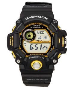 Casio G-Shock Master Of G-Land Rangeman Digital Black Resin Strap Solar GW-9400Y-1 200M Mens Watch