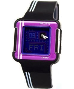 Casio Poptone Chronograph Digital Analog Blue Dial Quartz LCF-21-1D Women's Watch