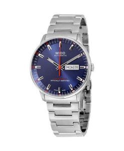 Mido Commander Chronometer Stainless Steel Blue Dial Automatic M021.431.11.041.00 Mens Watch