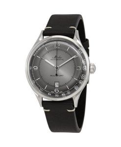 Mido Multifort Patrimony Leather Strap Anthracite Dial Automatic M040.407.16.060.00 Mens Watch