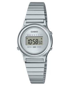 Casio Vintage Digital Stainless Steel Silver Dial Quartz LA700WE-7A Women's Watch