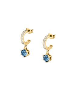 Morellato Colori Gold Tone Stainless Steel Earrings SAVY07 For Women