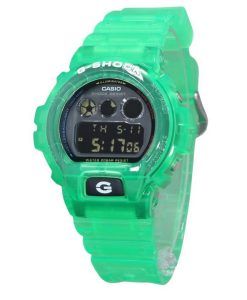 Casio G-Shock Joytopia Digital Translucent Green Resin Strap Quartz DW-6900JT-3 200M Men's Watch